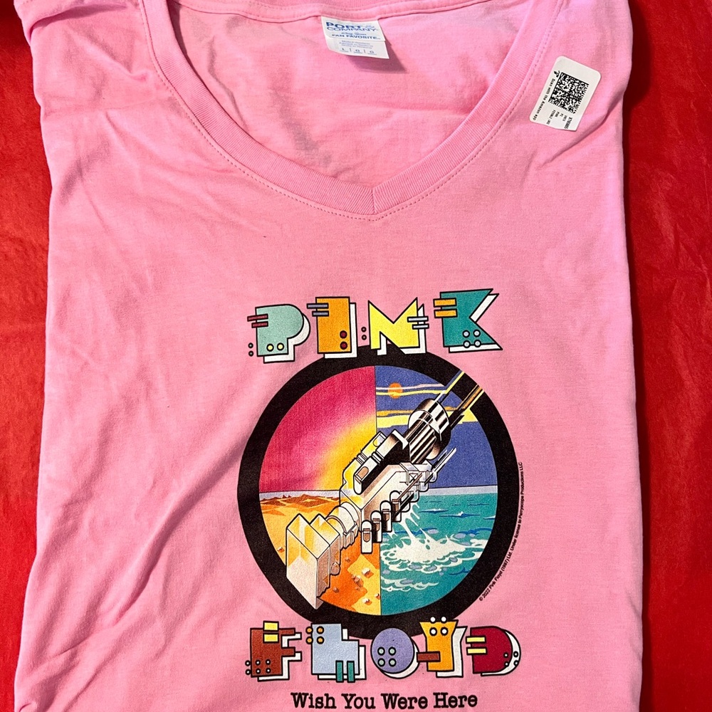Pink Floyd Graphic Tee - Pink